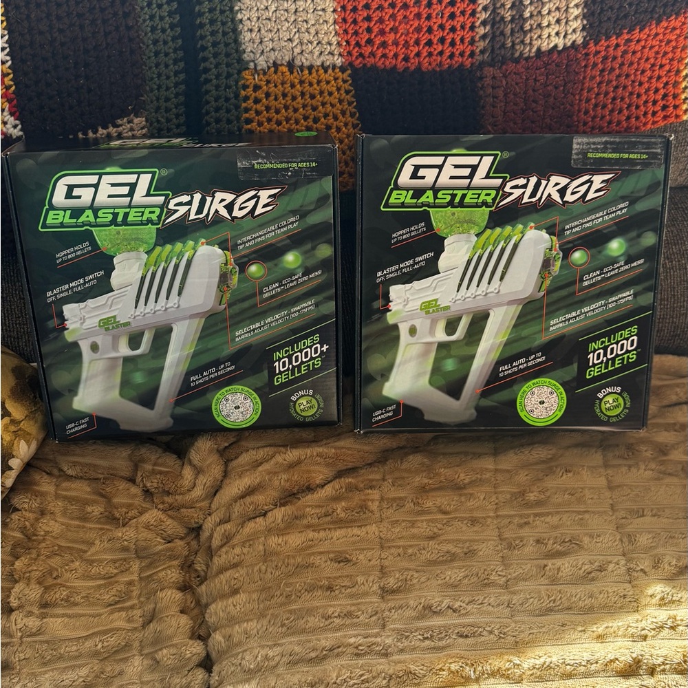 Surge Kids Toy Blaster - White & Green